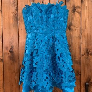 Adrianna Papell Strapless Dress